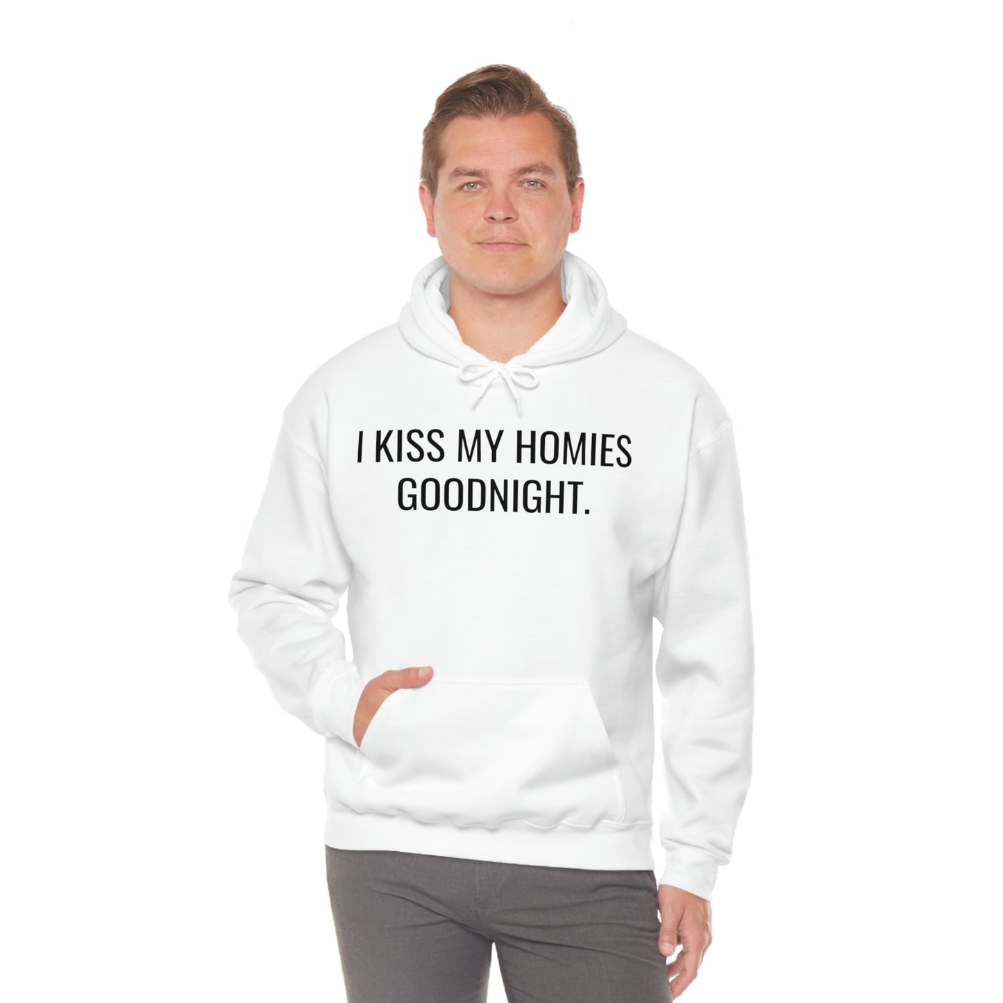 Kissing Homies Goodnight Hoodie