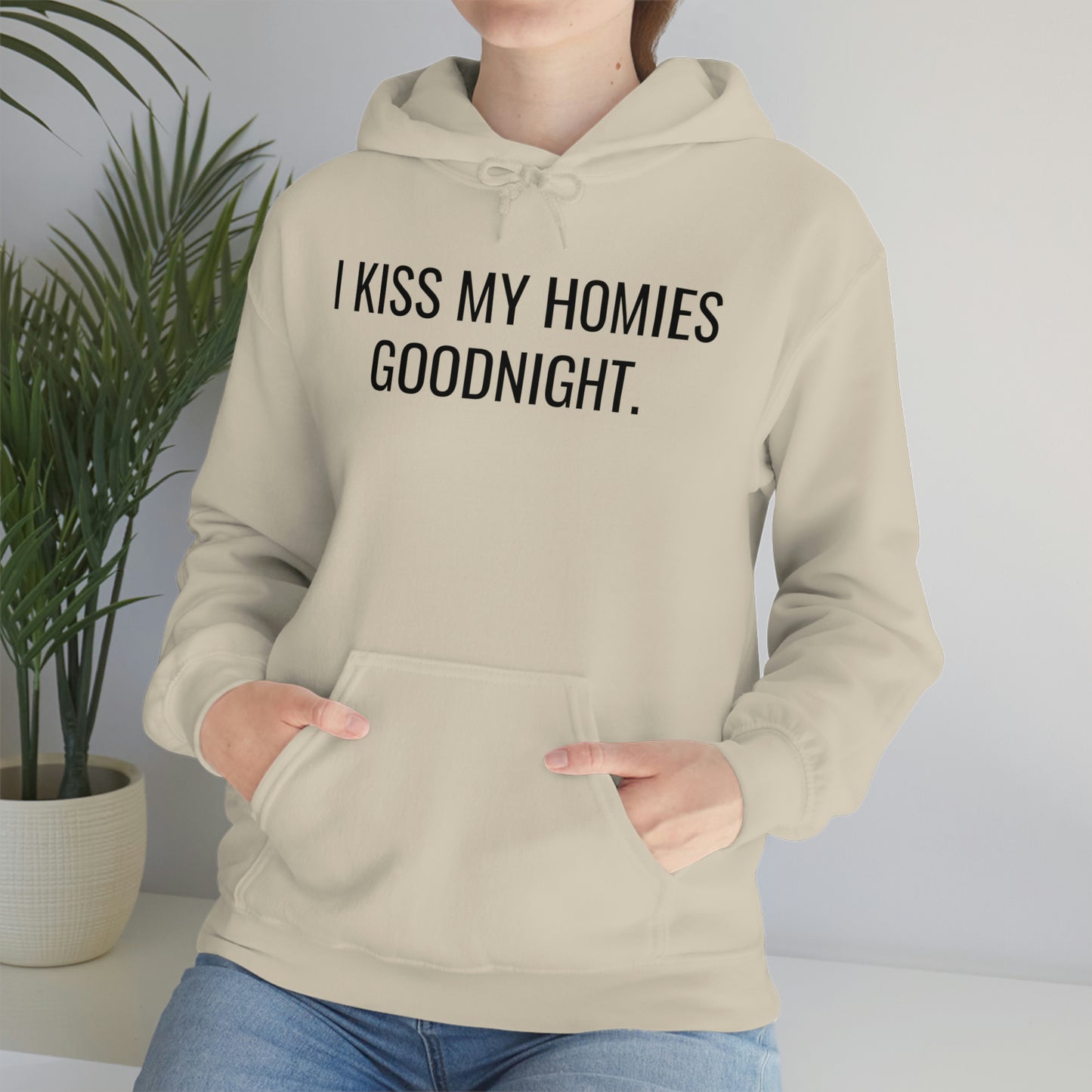 Kissing Homies Goodnight Hoodie