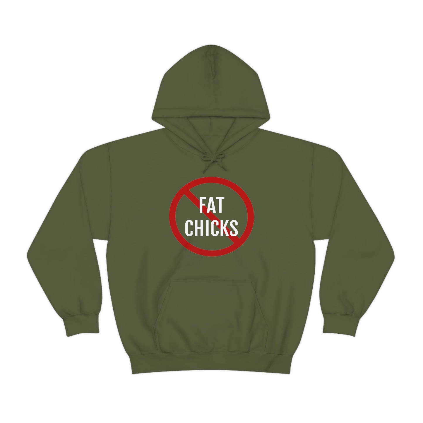 No Fat Chicks Hoodie