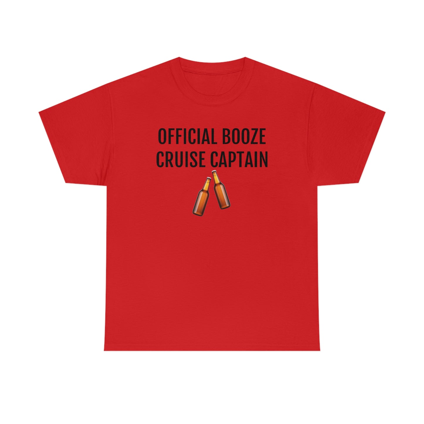 Booze Cruise Captain Tee