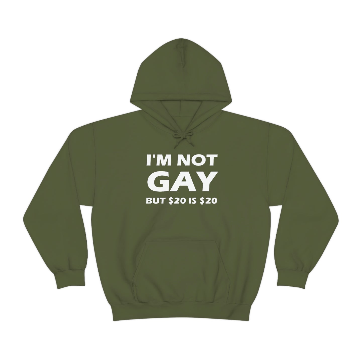 I'm Not Gay But $20 Is $20 Hoodie