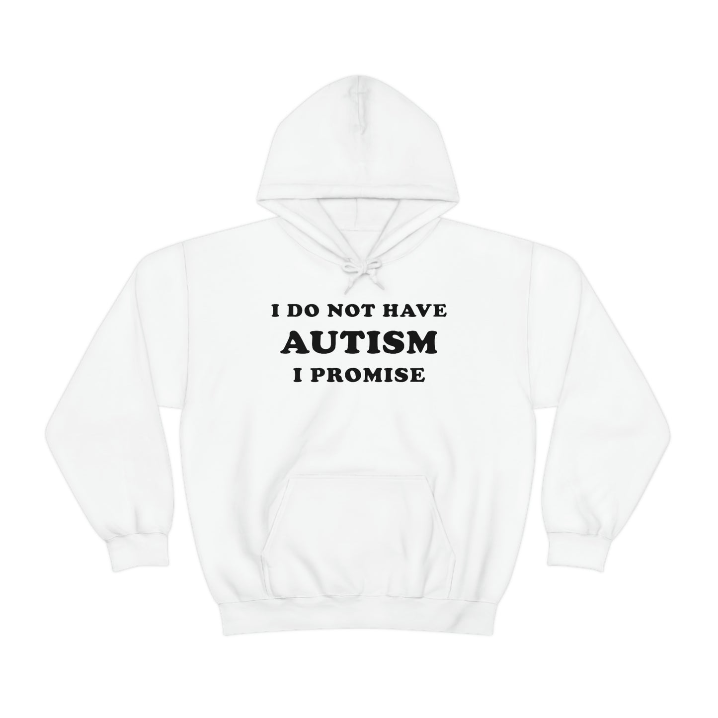 I Do Not Have Autism Hoodie