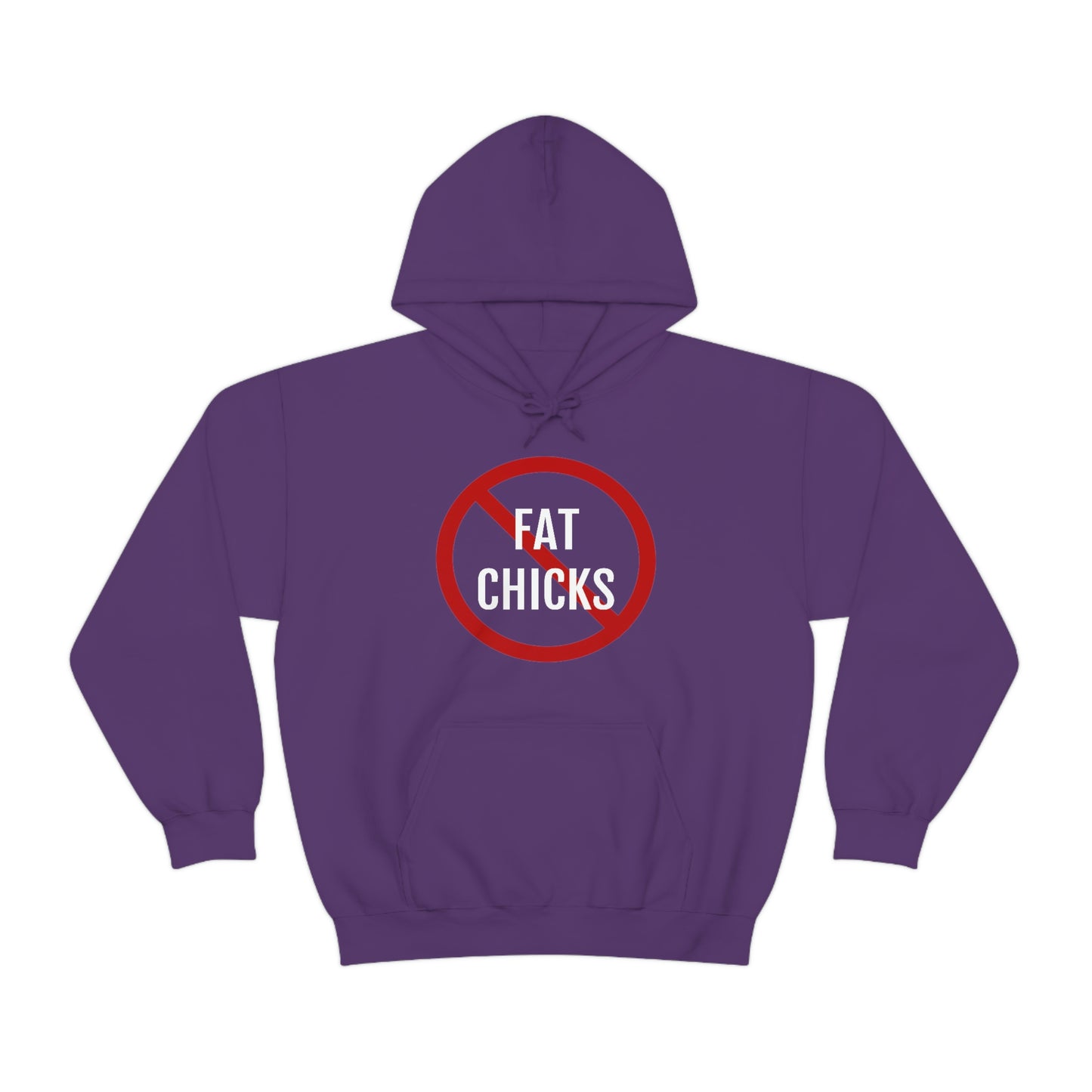 No Fat Chicks Hoodie