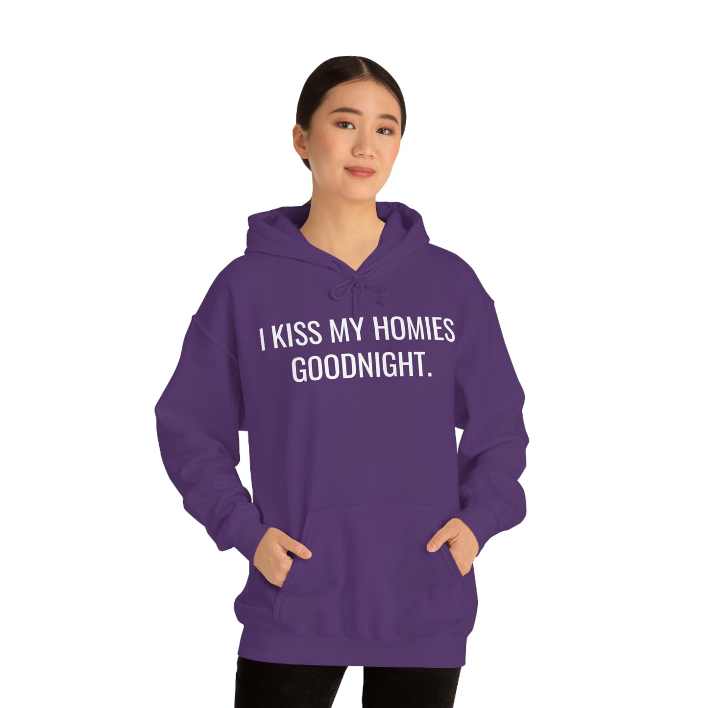 Kissing Homies Goodnight Hoodie