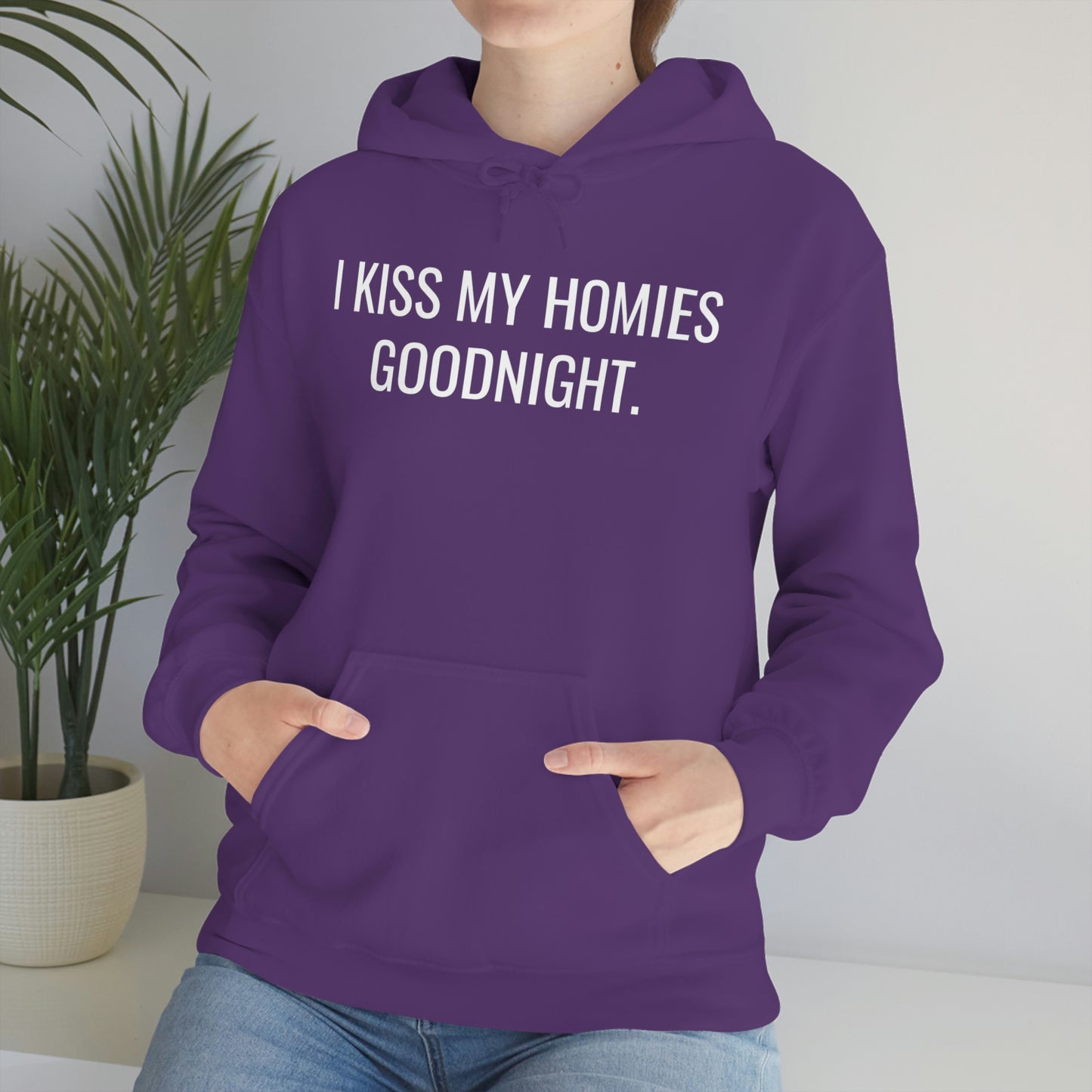 Kissing Homies Goodnight Hoodie