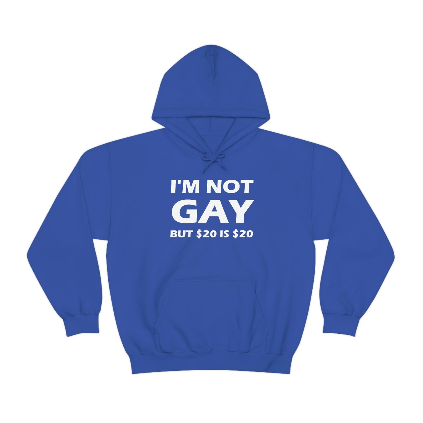 I'm Not Gay But $20 Is $20 Hoodie