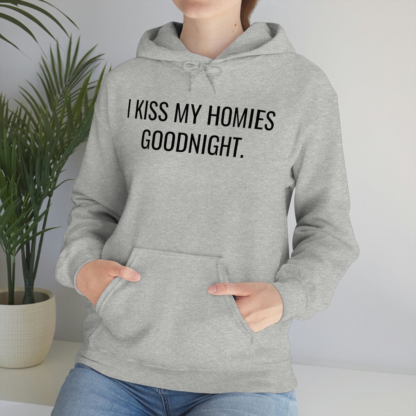 Kissing Homies Goodnight Hoodie