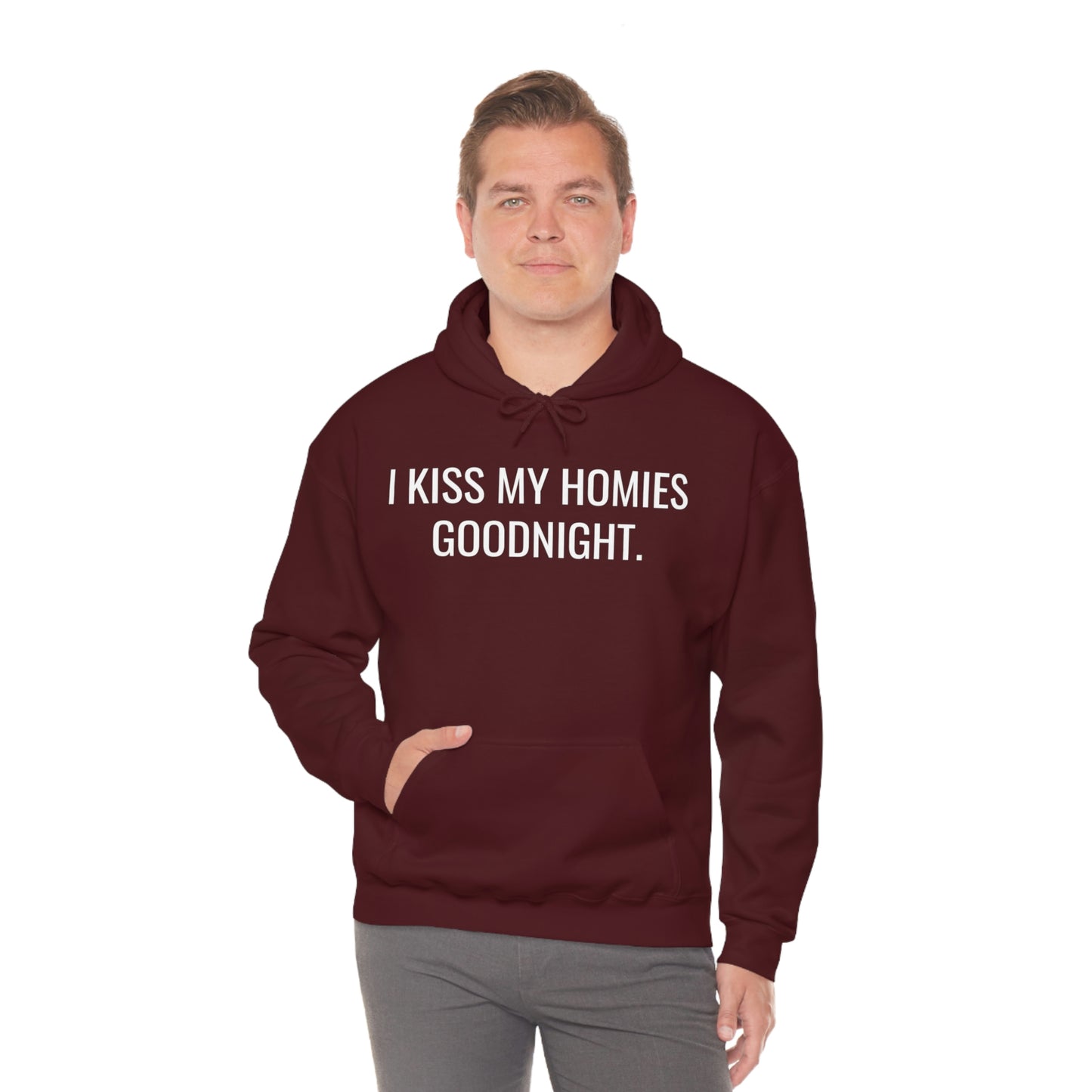 Kissing Homies Goodnight Hoodie