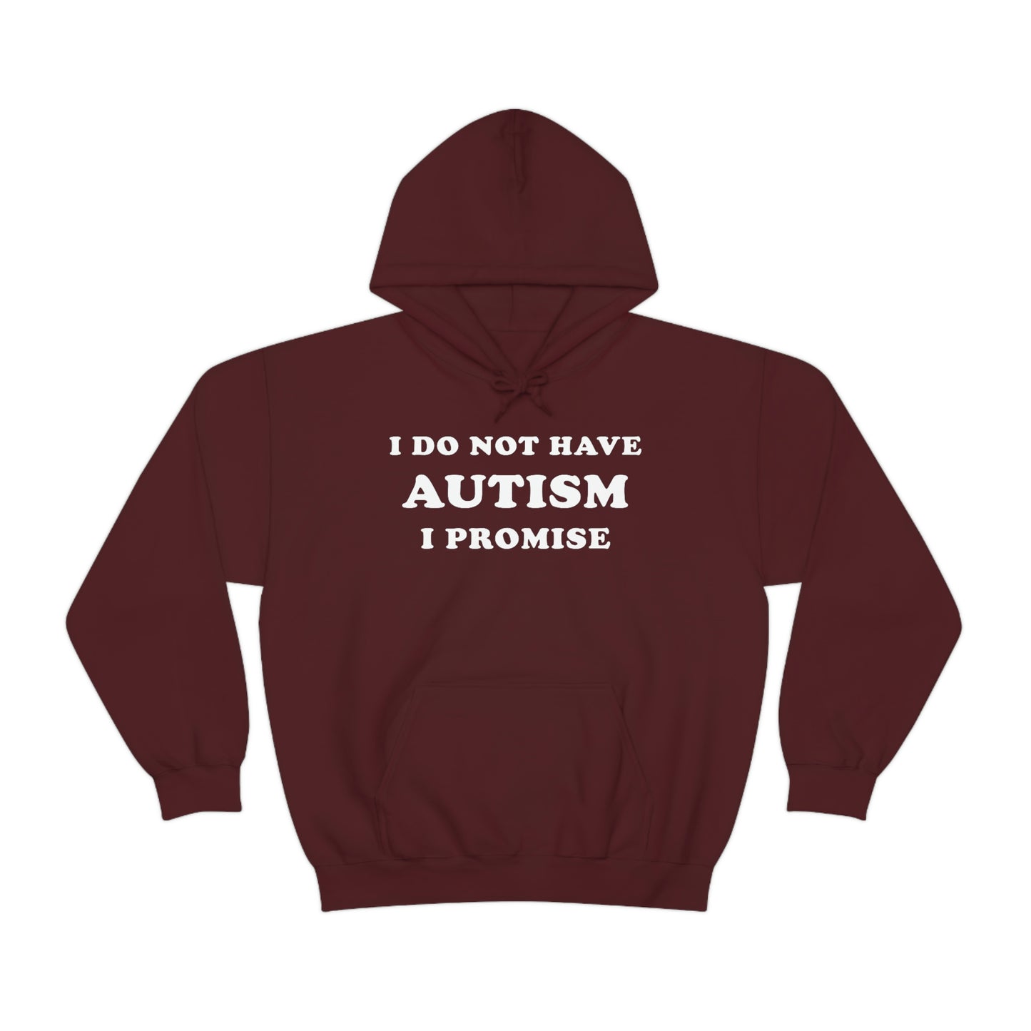 I Do Not Have Autism Hoodie