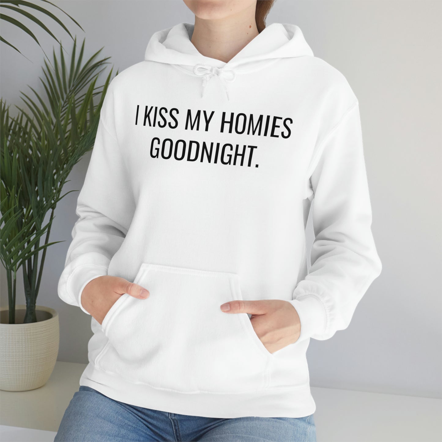 Kissing Homies Goodnight Hoodie