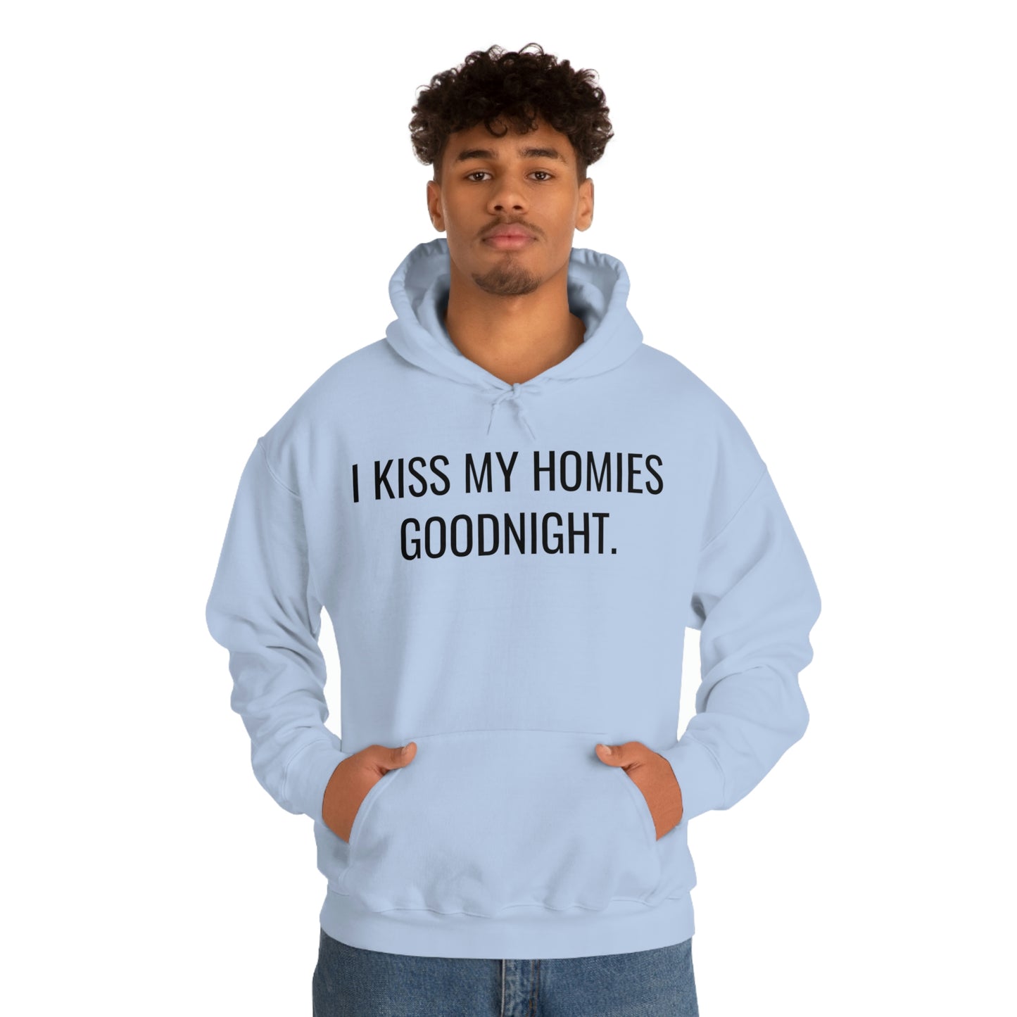 Kissing Homies Goodnight Hoodie