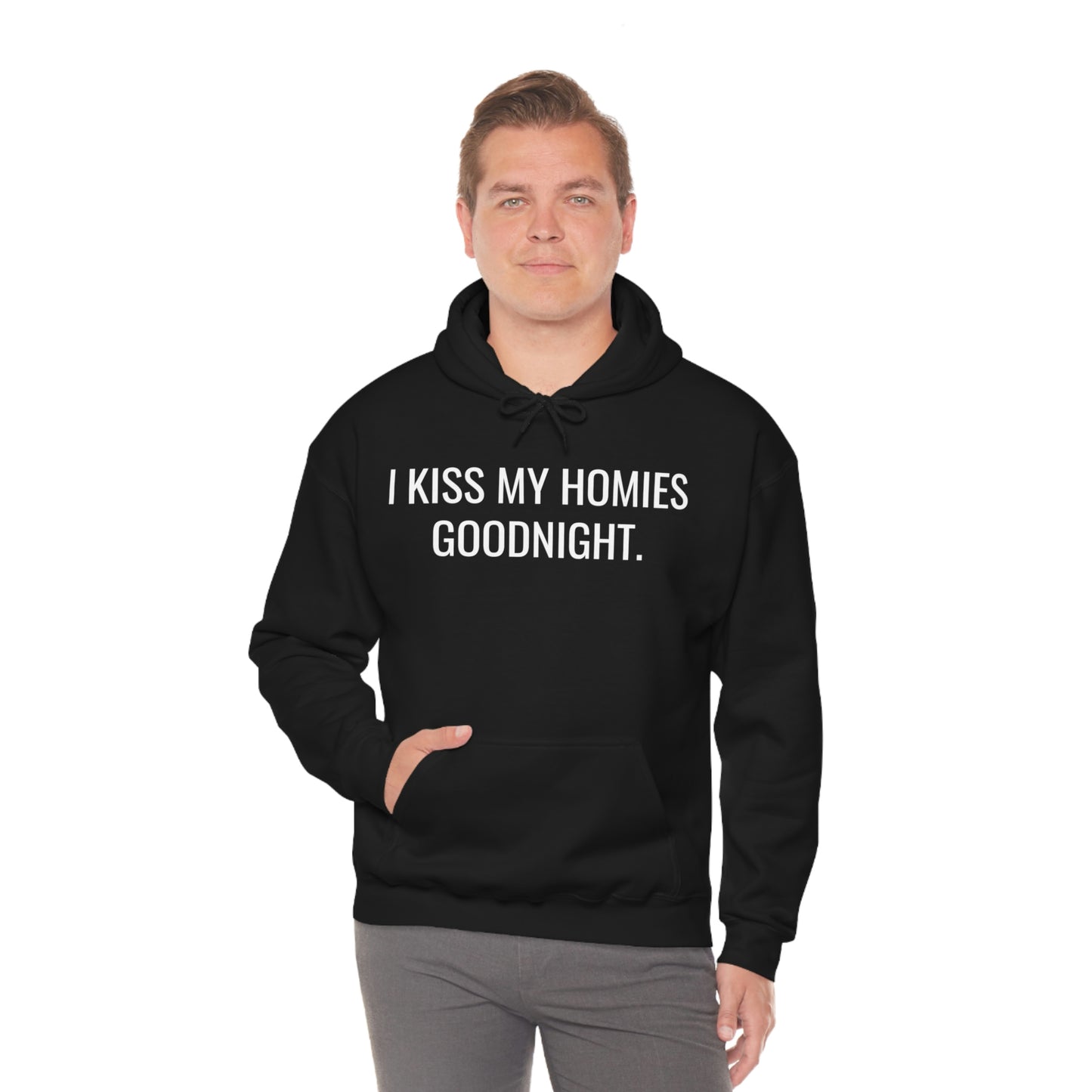 Kissing Homies Goodnight Hoodie